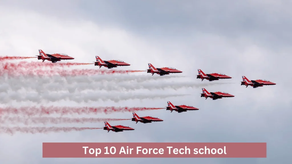 Top 10 Air Force Tech school